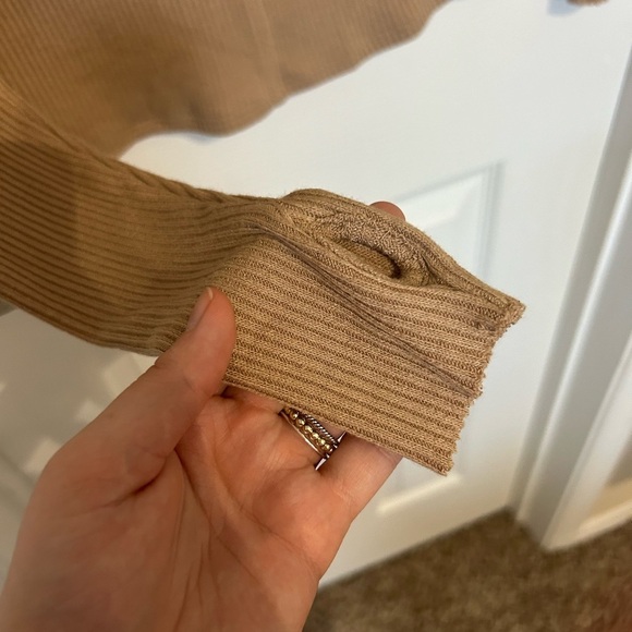 NWT Enza Costa Ribbed Jersey Knit One Shoulder Slouch Top - Picture 11 of 12